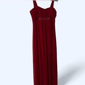 Connected Apparel Vibrant Red Dress